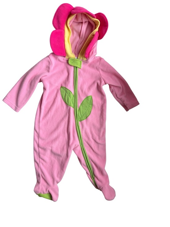small wonders Other - small wonders Pink Spring Flower Hooded fleece onesie 6-9 months